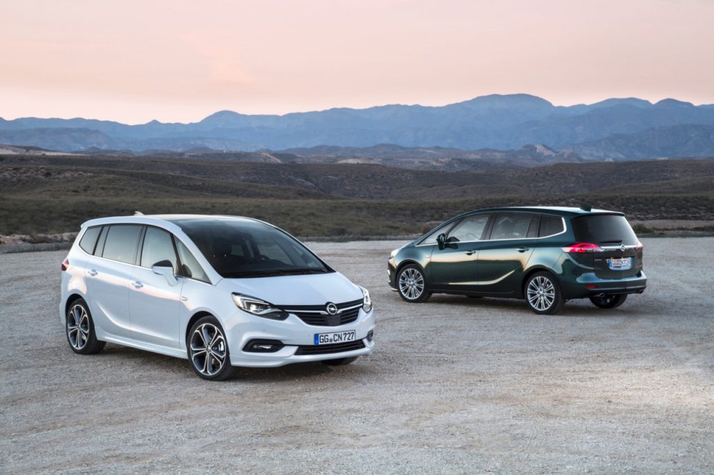 Germany New Opel Zafira Features Lpg Version Auto Gas Net